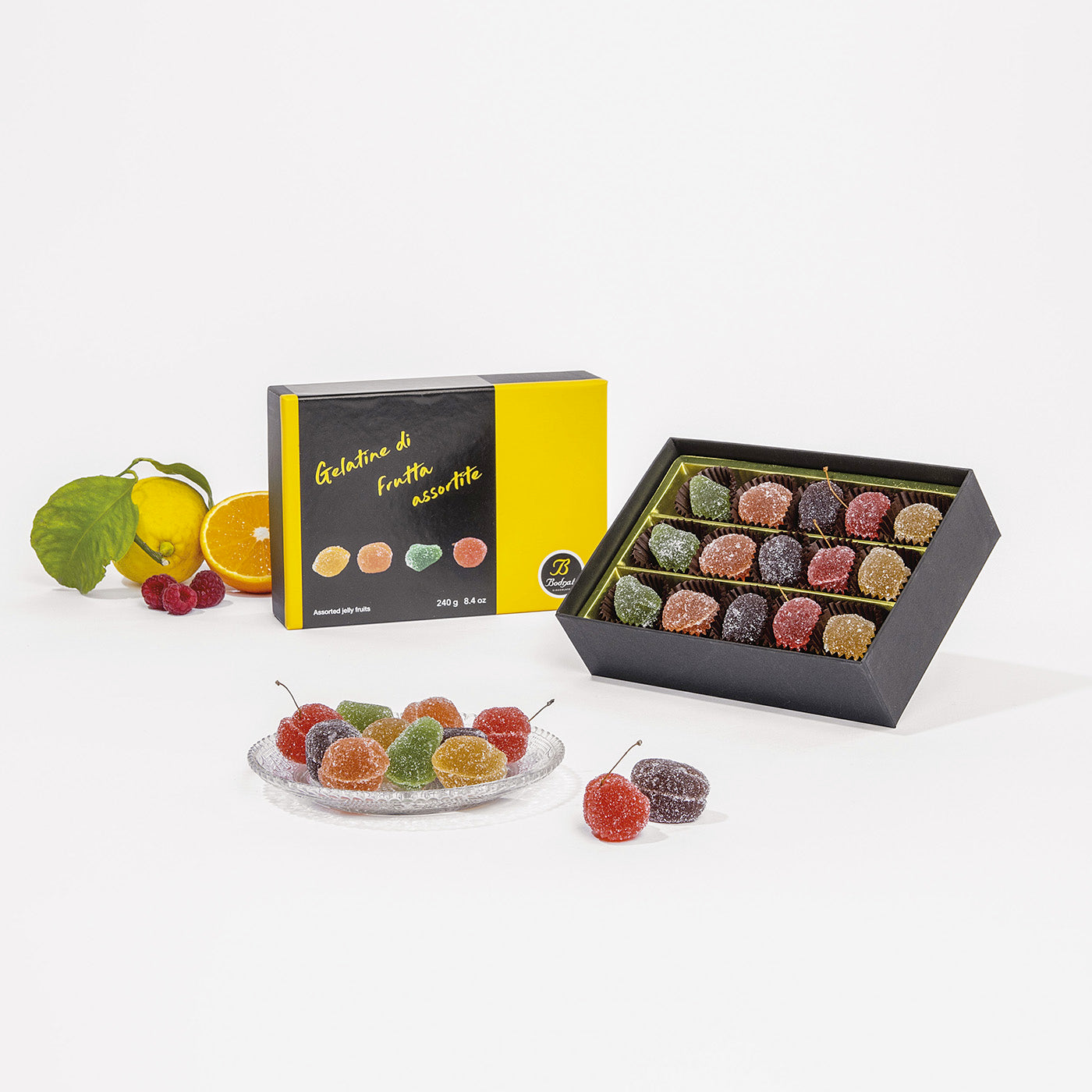Tasting gift box assorted double-jelly fruits - Bodrato