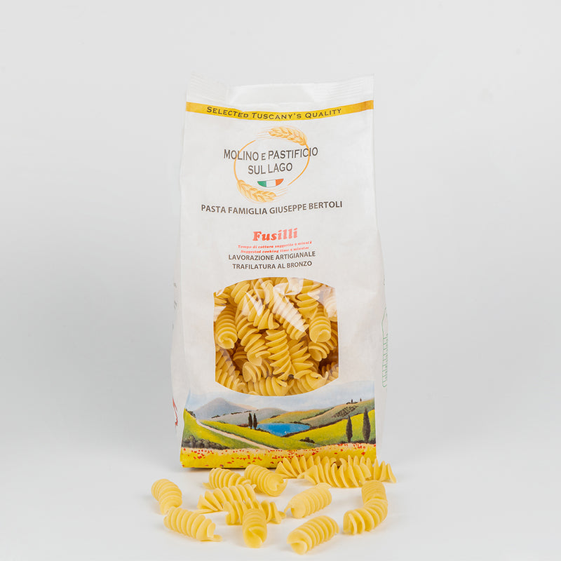Fusilli Tuscan Organic Dry Pasta - Bertoli