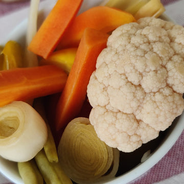 Artisanal Giardiniera with fresh vegetables - PepeGusto