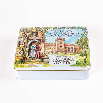 Classic Mandorlato Rectangular Tin Box [Gift] -  PepeGusto