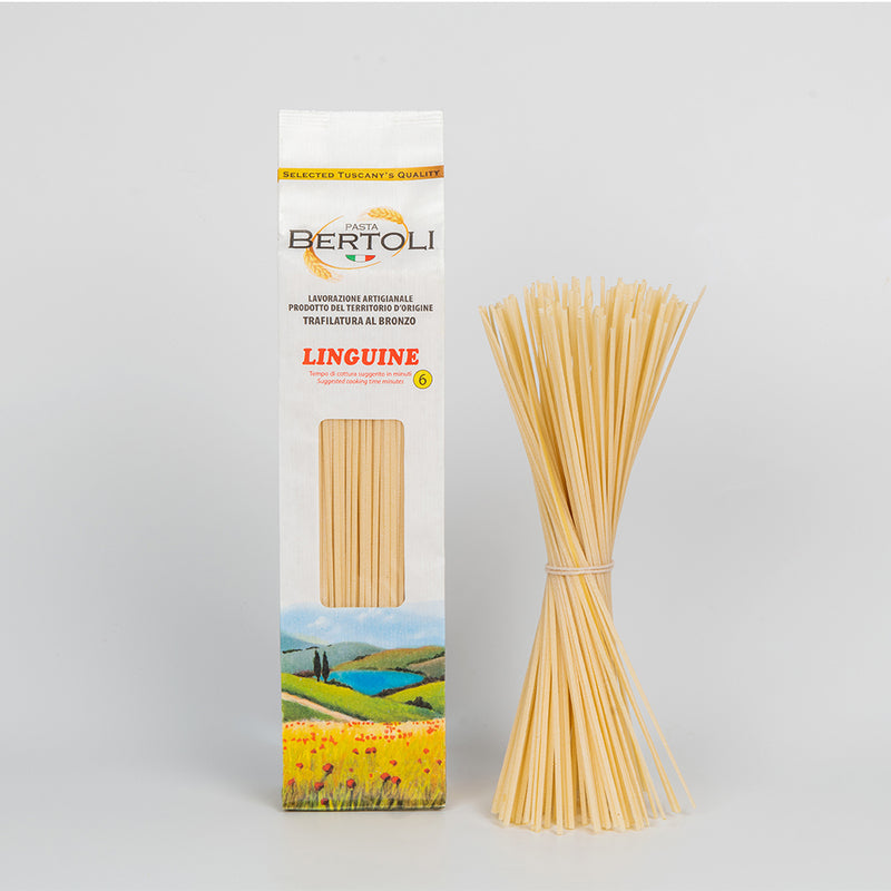 Linguine Tuscan Organic Dry Pasta - Bertoli