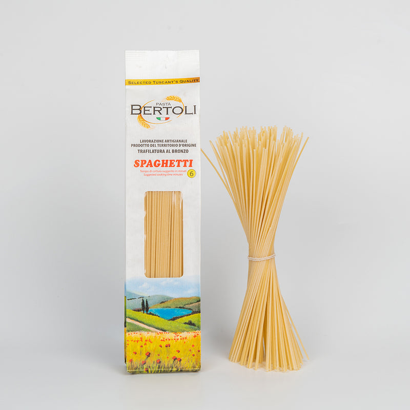 Spaghetti Tuscan Organic Dry Pasta - Bertoli