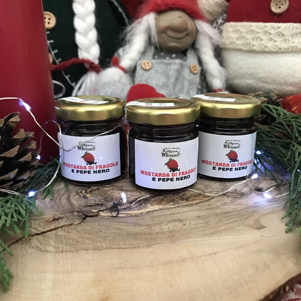 Artisan Strawberry Mustard and Black Pepper
