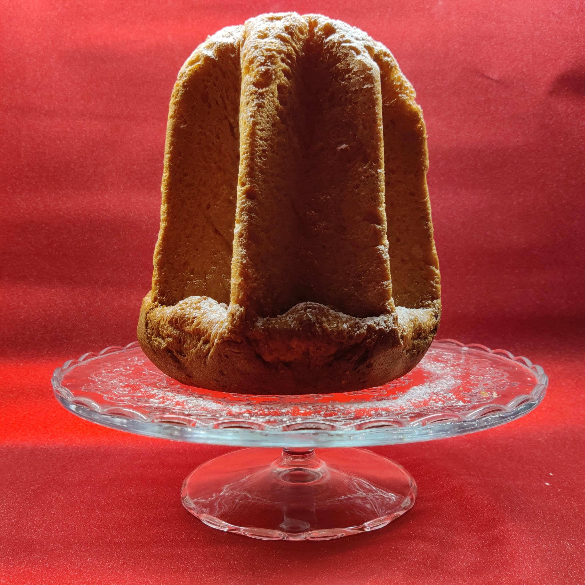 Pandoro aus Verona, traditioneller Weihnachtskuchen