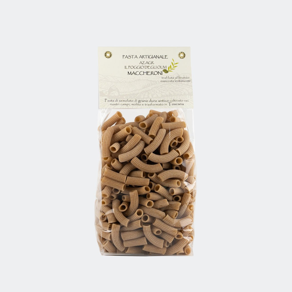 Artisan Pasta of Tuscany "Maccheroni" Ancient Grains - PepeGusto