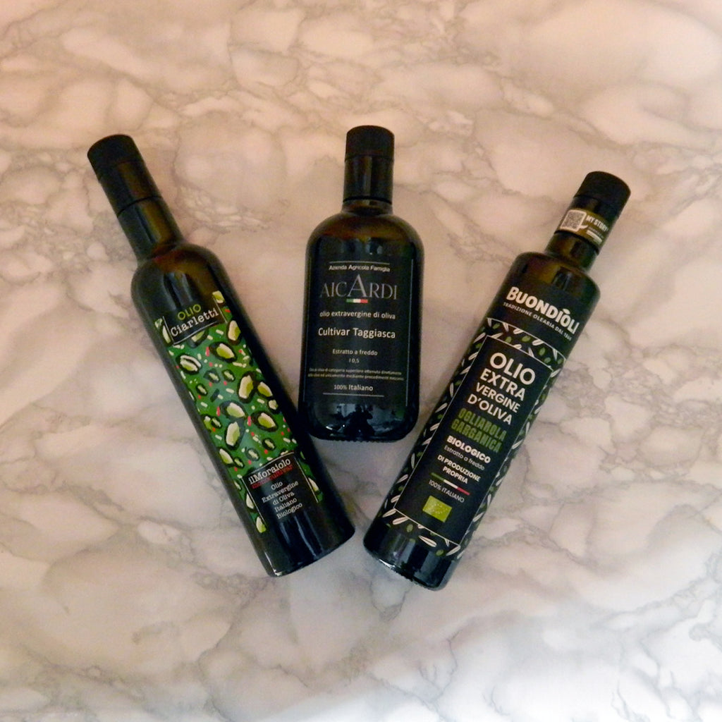 Monocultivar, extra virgin olive oil selection