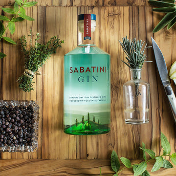 London Dry Gin Distilled with Tuscan herbs - PepeGusto