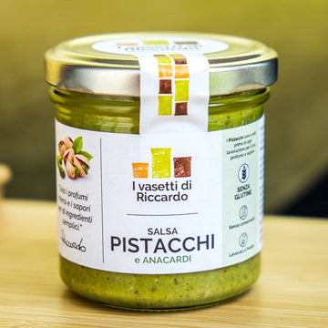 Pistachio and Cashew Salsa - I Vasetti di Riccardo - PepeGusto