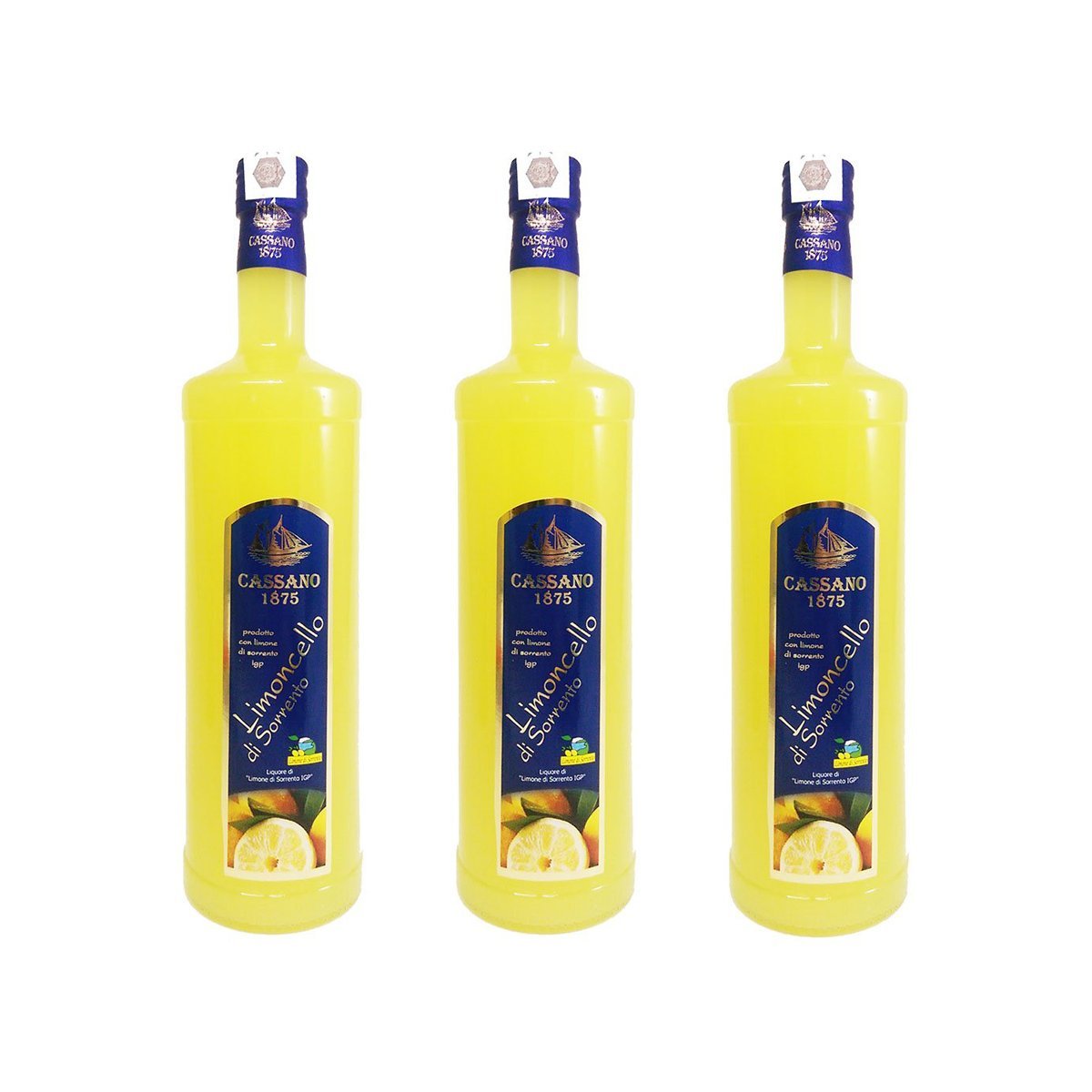 Autumn Party Offer 3x Limoncello of Sorrento IGP Lemon 1000ml – PepeGusto