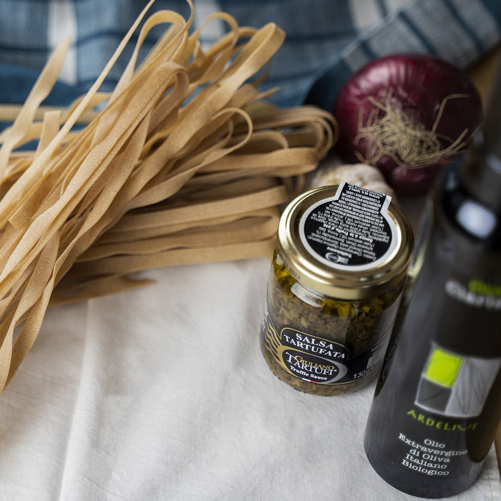 Tagliatelle with Truffle Sauce - PepeGusto
